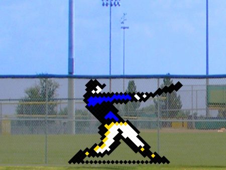 6  x 7  Baseball Player Online now