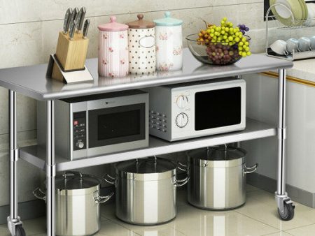 Stainless Steel Commercial Kitchen Prep & Work Table For Cheap