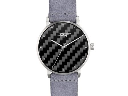 ●GRIGIO● ALPHA Series Carbon Fiber Watch by Simply Carbon Fiber Discount