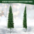 7 Feet Prelit Half-Shape Christmas Tree with 150 Lights Online Hot Sale