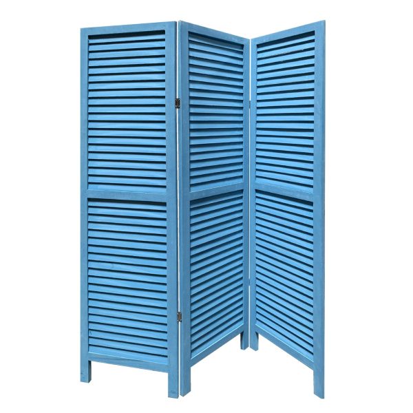 48 X 67 Black Wood Shutter - Screen Online