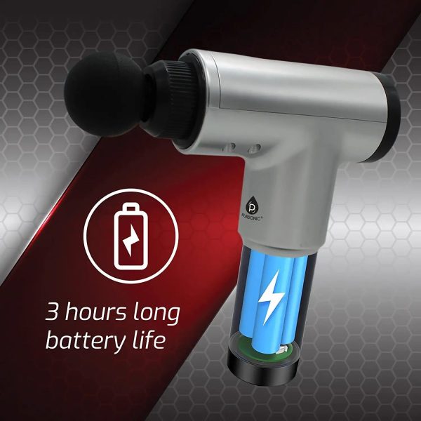 6 Speed Cordless & Rechargeable Professional Massage Gun by Pursonic Discount