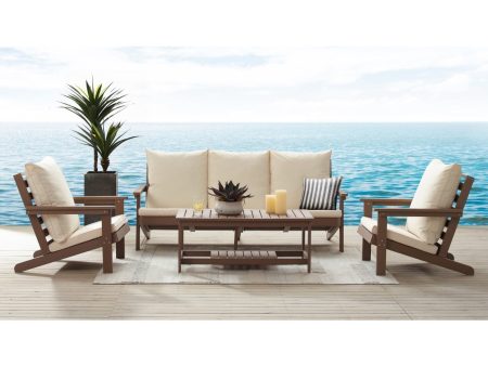 Salman Outdoor 4pc Seating Group For Sale