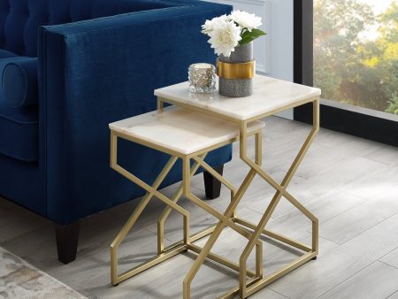 Malou Nesting End Table (Set of 2) Fashion