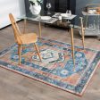 5 x 7 Inch Non-Shedding Distressed Vintage Indoor Area Rug Online