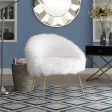 Ana Lux Fur Accent Chair Online Sale