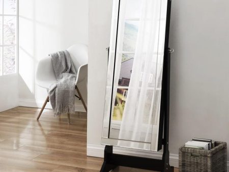 Radiant Cheval Mirror Jewelry Armoire For Discount