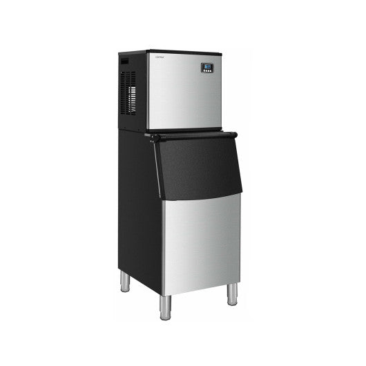 353LBS 24H Split Commercial Ice Maker with 198 LBS Storage Bin Sale