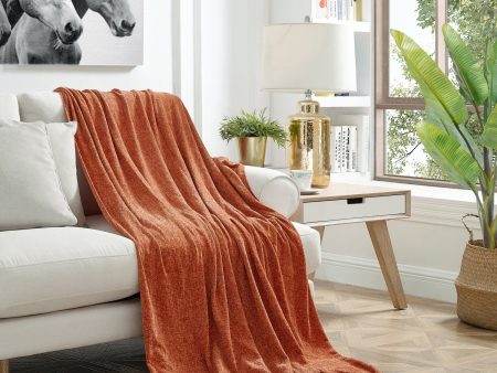 Carl Chenille Throw For Cheap