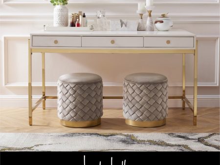 Ayana Upholstered Ottoman Online