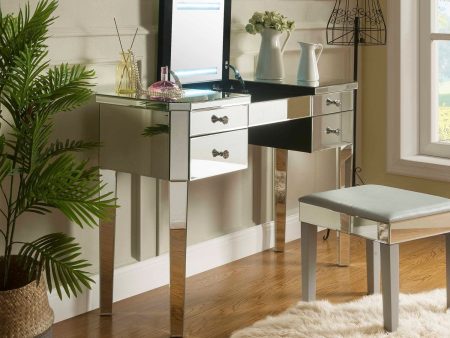 Marabelle Desk with Mirror Fashion