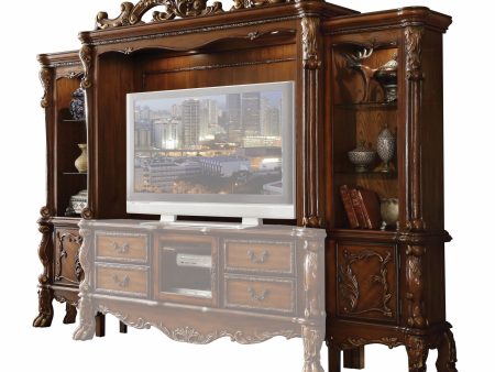 19  Brown Wood Cabinet Enclosed Storage Entertainment Center For Discount