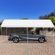 10 x 20 Feet Steel Frame Portable Car Canopy Shelter Discount