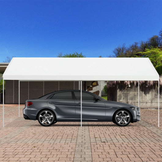 10 x 20 Feet Steel Frame Portable Car Canopy Shelter Discount