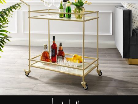 Lonnie Bar Cart serving Tray Online