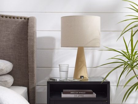 Maylee Table Lamp with USB Port Online now