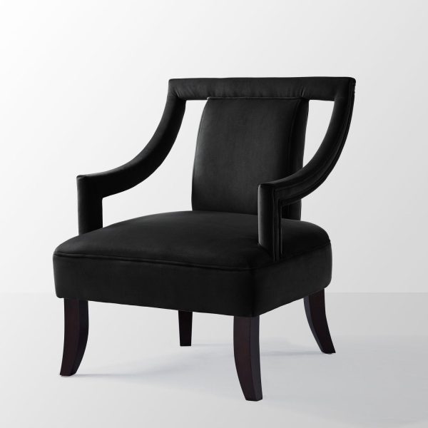 Felicity Velvet Accent Chair Online Sale