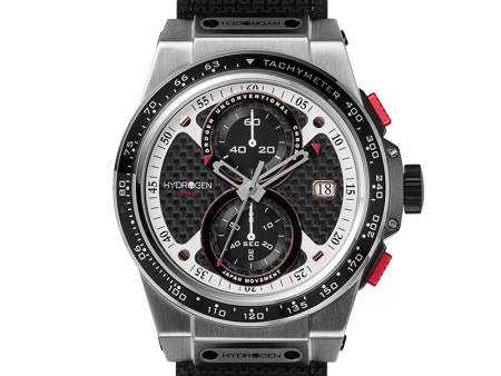 Otto Chrono Black Silver by Hydrogen Watch Cheap