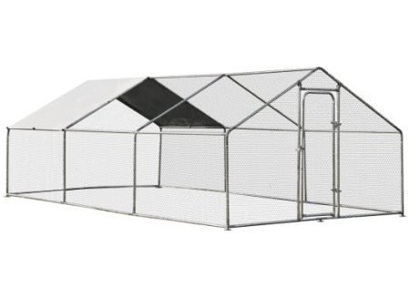 Large Walk in Shade Cage Chicken Coop with Roof Cover-20  Online Sale