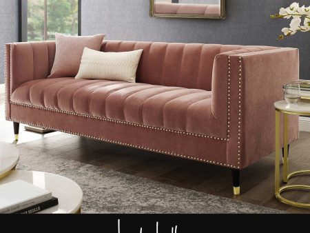 Milton Velvet Sofa Discount