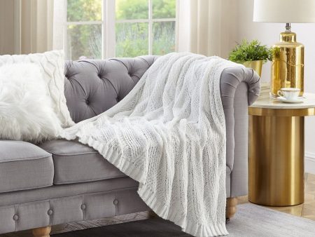 Orlando Chenille Texture Throw Cheap