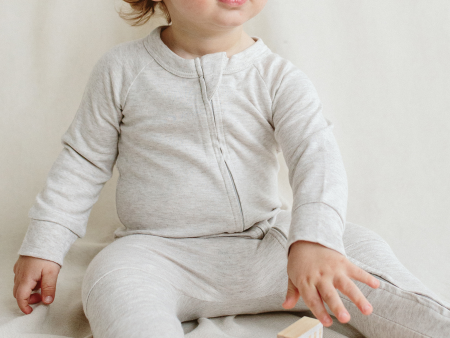 ZIPPER JUMPSUIT | STORM GRAY by goumikids Sale