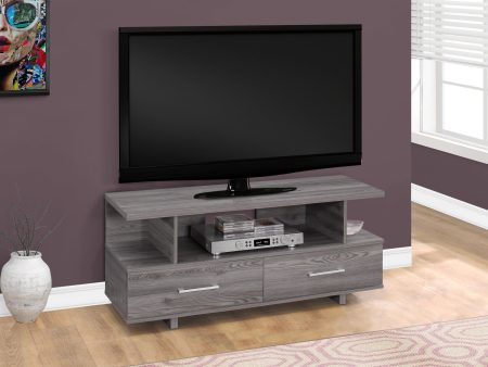 48  Gray Open Shelving Entertainment Center Fashion