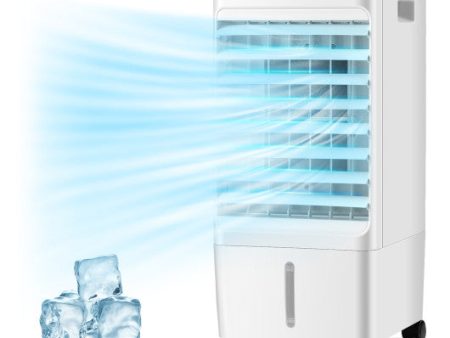 3-in-1 Evaporative Portable Air Cooler with 3 Modes include Remote Control-White Sale