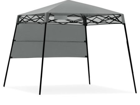 7 x 7 Feet Sland Adjustable Portable Canopy Tent with Backpack-Gray Hot on Sale