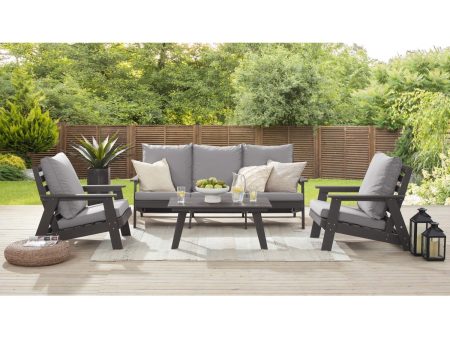 Estefany Outdoor 4pc Seating Group Supply