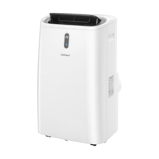 14000 BTU Portable Air Conditioner with APP and WiFi Control-White Cheap