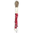 Red Chunky Coral Decorative Calligraphy Brush Hot on Sale