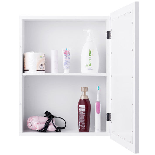 Wall Mounted Adjustable Medicine Storage Mirror Cabinet Discount