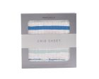 Ocean Stripe Crib Mattress Sheet Online Hot Sale