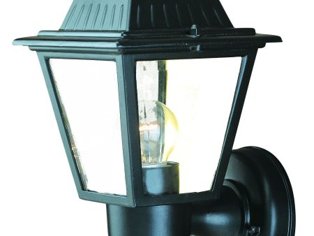 Matte Black Cast Aluminum Outdoor Wall Light Sale