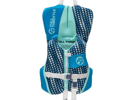 Full Throttle Infant Rapid-Dry Flex-Back Life Jacket - Aqua [142200-505-000-25] Online Sale