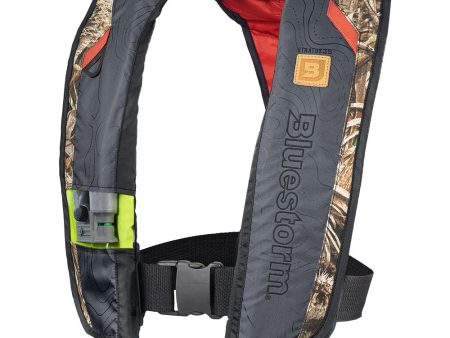 Bluestorm Stratus 35 Auto Type II Inflatable PFD - MAX5 Camo [BS-T1H-22-MX5] Hot on Sale