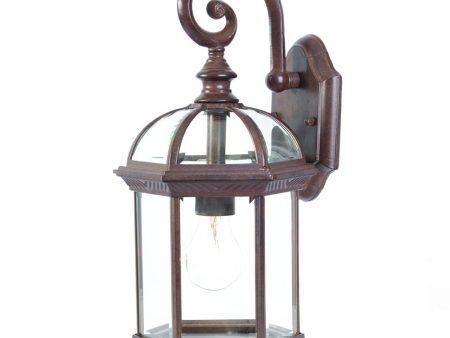 Dark Brown Eastern Lantern Wall Light Discount