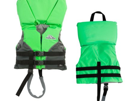 Stearns Infant Heads-Up Nylon Vest Life Jacket - Up to 30lbs - Green [2000013194] For Sale