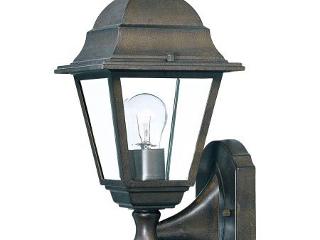 Antique Brown Swing Arm Outdoor Wall Light Online