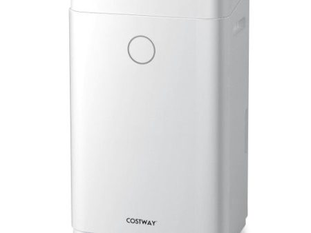 60-Pint Dehumidifier for Home and Basements 4000 Sq. Ft with 3-Color Digital Display-White Sale