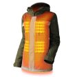 Shift Womens Heated Snowboard Jacket by Gobi Heat Fashion