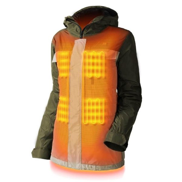 Shift Womens Heated Snowboard Jacket by Gobi Heat Fashion